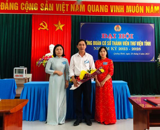 Đại hội Công đoàn cơ sở Thư viện tỉnh Quảng Bình nhiệm kỳ 2023 - 2028