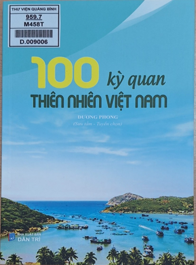 Giới thiệu sách: 100 kỳ quan thiên nhiên Việt Nam