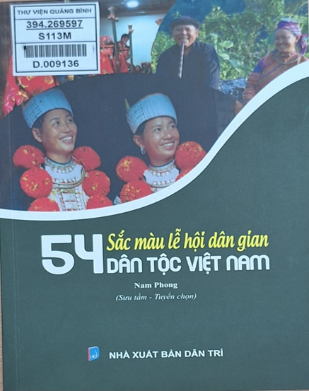 Giới thiệu sách: Sắc màu lễ hội dân gian 54 dân tộc Việt Nam