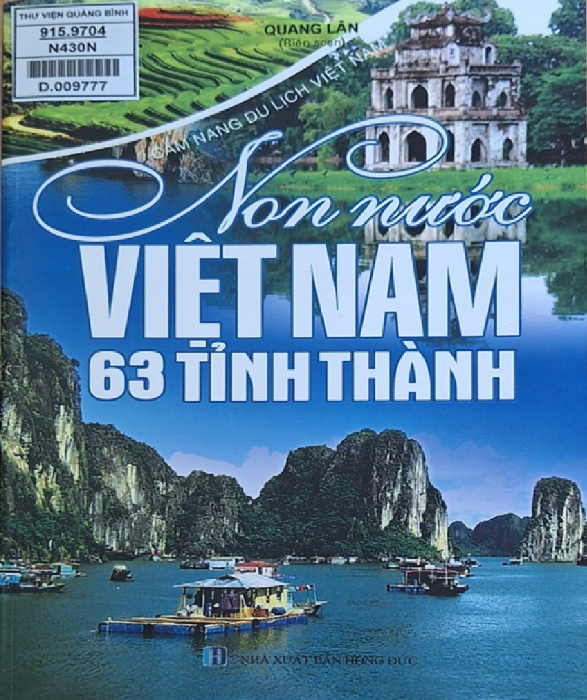 Giới thiệu sách: Non nước Việt Nam 63 tỉnh thành